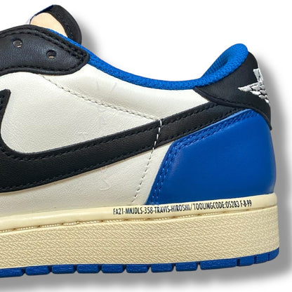 Fragment Design Travis Scott AJ1 Low Sneakers Size 26.5cm