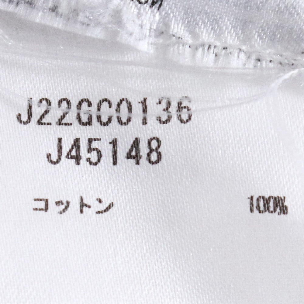 JIL SANDER Logo Long Sleeve T-Shirt White Size L