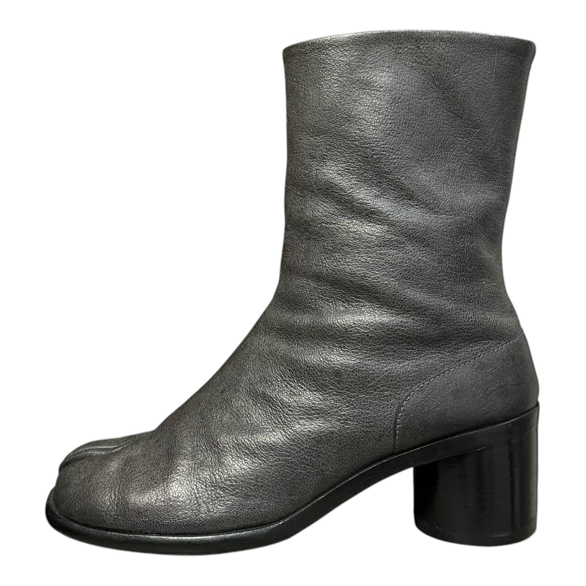 MAISON MARGIELA Tabi Ankle Boots Charcoal Gray Size EU 41
