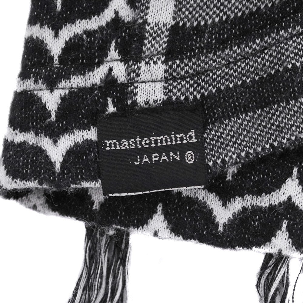 MASTER MIND All-Over Skull Print T-Shirt Black Size S