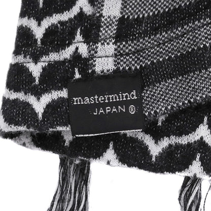 MASTER MIND All-Over Skull Print T-Shirt Black Size S