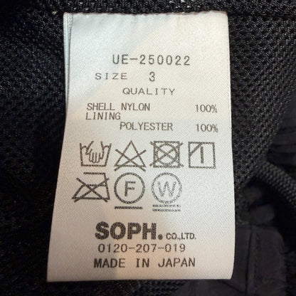 UNIFORM EXPERIMENT 25SS Crystal Nylon Pants Black Size 3