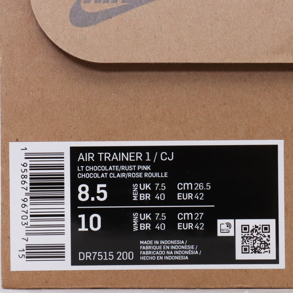 Nike LIGHT CHOCOLATE Air Trainer 1 SP Sneakers Size 26.5cm