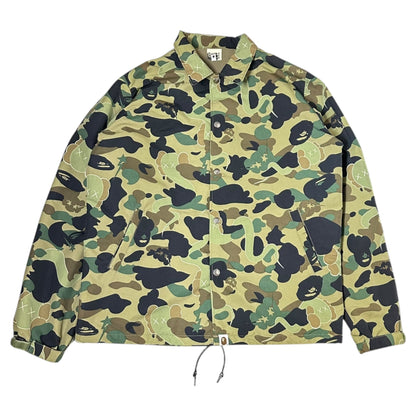 BAPE BY A BATHING APE KAWS 1st Camo Jacket Green Size M