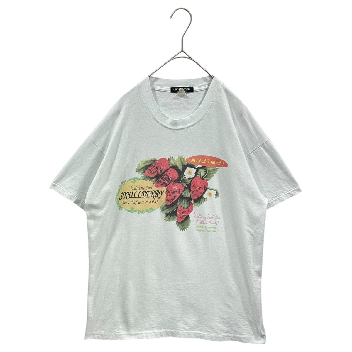 UNDERCOVER 90s NOWHERE Skull Berry T-Shirt