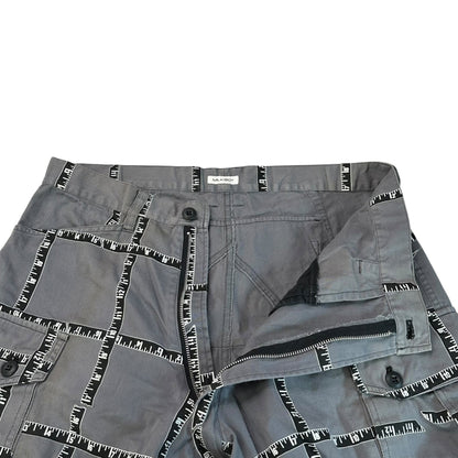 MILKBOY 90s Major Checkered Shorts Gray/White Size FREE
