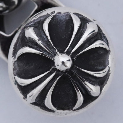 CHROME HEARTS Fancy Link Clip Bracelet Silver Size ONE SIZE