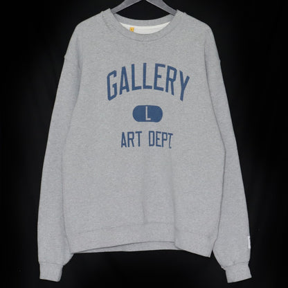 GALLERY DEPT Art Dept Crewneck Sweatshirt Gray Size L