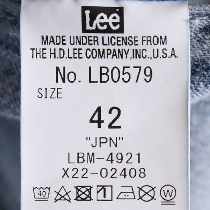 Lee BEAUTIFUL PEOPLE 2WAY Work Denim Jacket Indigo Size 42