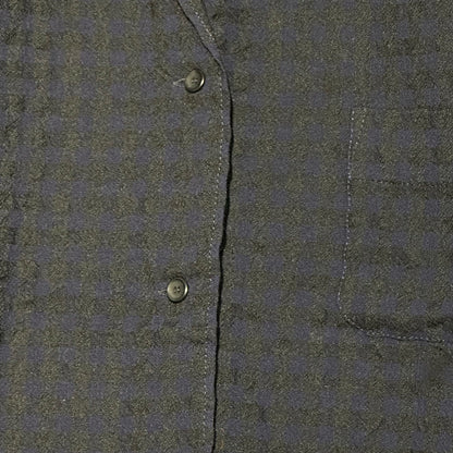 Y's 70s-80s Sheer Check Shirt Multi