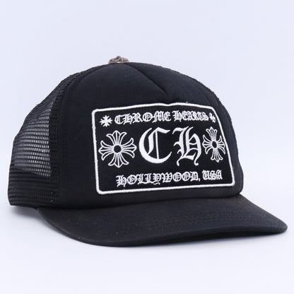CHROME HEARTS TRUCKER CAP Black Size F