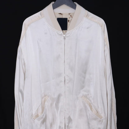 Visvim ICT Douglas Satin Jacket Ivory Size 4