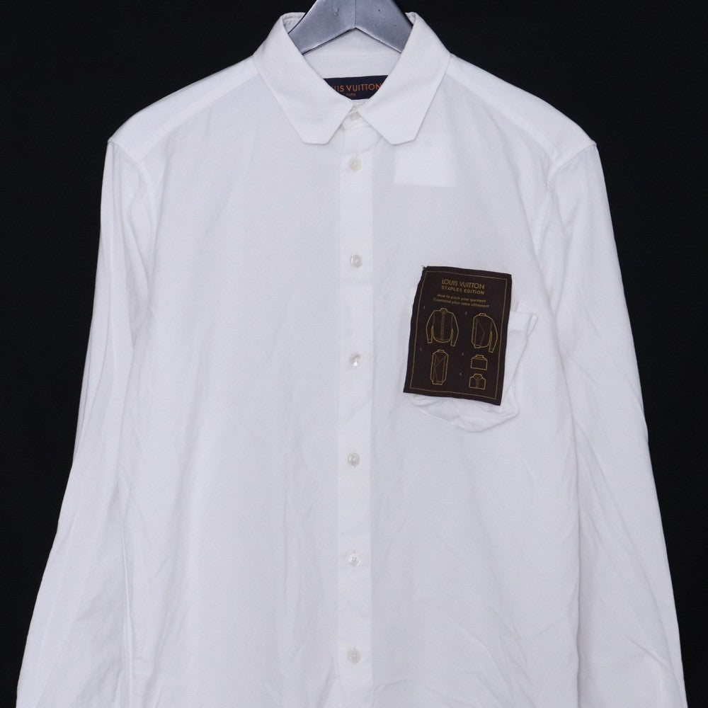DLX Louis Vuitton DNA Oxford Button-Up Shirt White Size XS