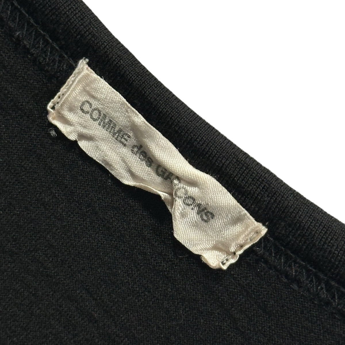 COMME des GARCONS 2000s Zip Wool Cardigan Black Size FREE