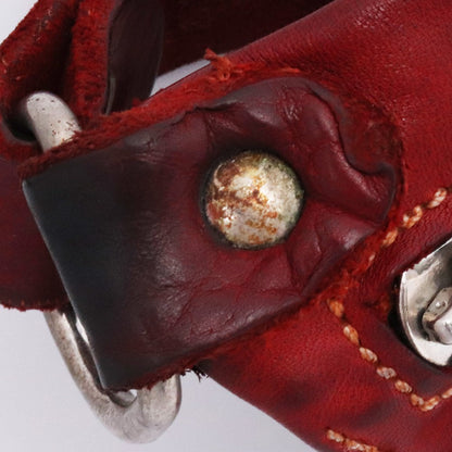 GUIDI Soft Horse Full Grain Belt Bag Red Size F