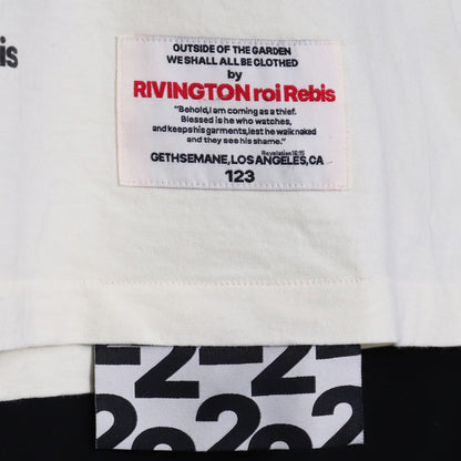 RRR123 Burning Cross Print T-Shirt Size M