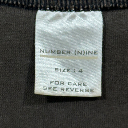 NUMBER (N)INE 01SS "TIME" Perforated Skull Tank Top Size 4