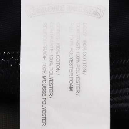 Chrome Hearts FUCK Patch Crossball Trucker Hat Black Size F