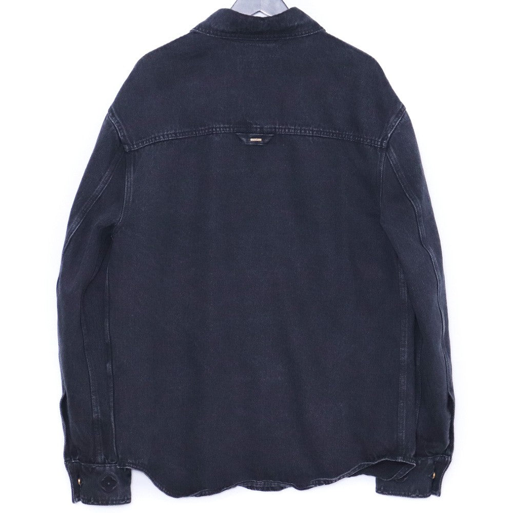 LOUIS VUITTON 24SS Monogram Emboss Jacket Black Size M