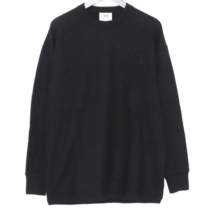Y-3 Classic Merino Blend Crew Neck Sweater Black Size S