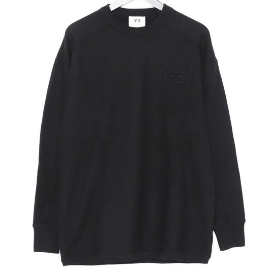 Y-3 Classic Merino Blend Crew Neck Sweater Black Size S