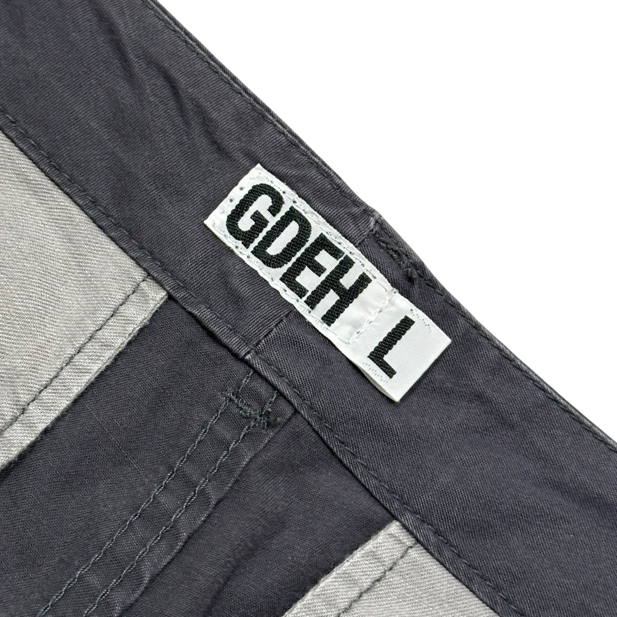 GOODENOUGH 90s-00s Drawstring Hem Cotton Pants Gray Size L