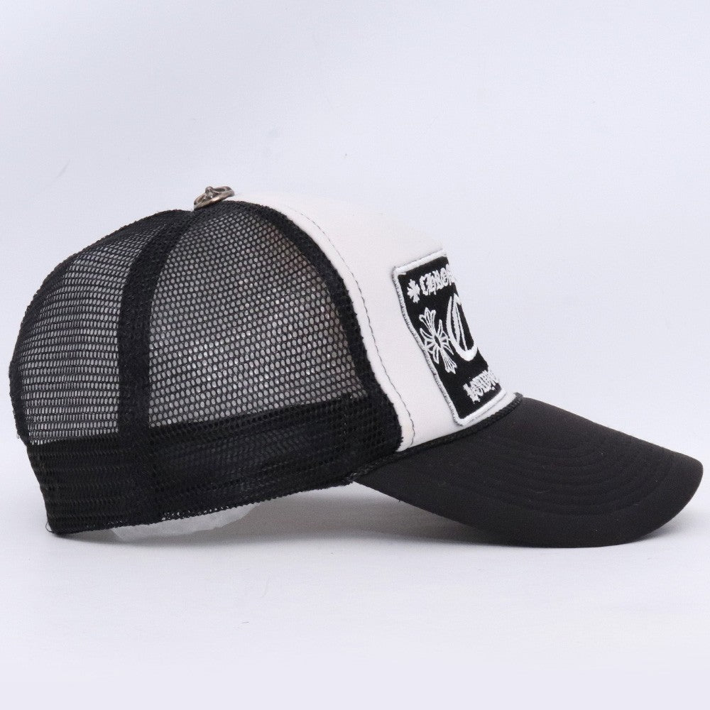CHROME HEARTS OLD TRUCKER CAP Black Size F