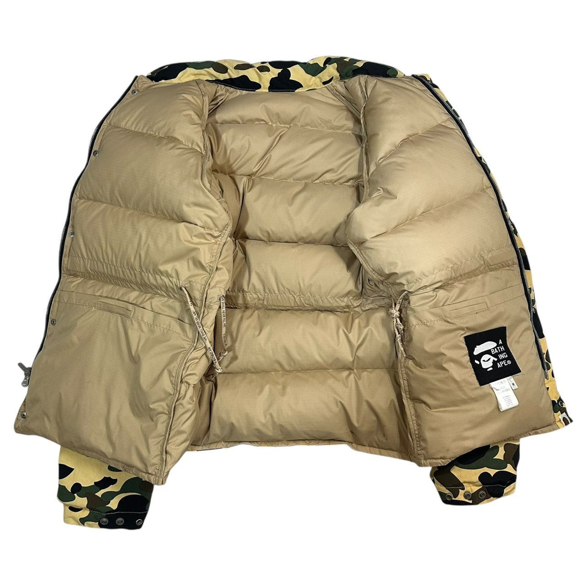 Bape A BATHING APE 90's 1st Camo Goose Down Jacket Size M