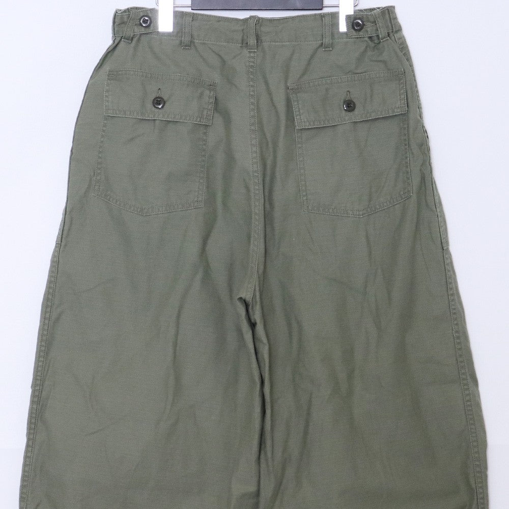 NEEDLES H.D. Pant Cargo Pants Olive Fatigue Wide Size M