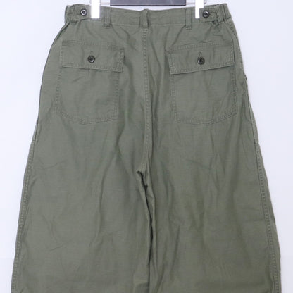 NEEDLES H.D. Pant Cargo Pants Olive Fatigue Wide Size M