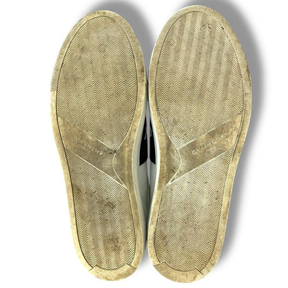 GIVENCHY Logo Band Slip-On Sneakers White Size EU 42