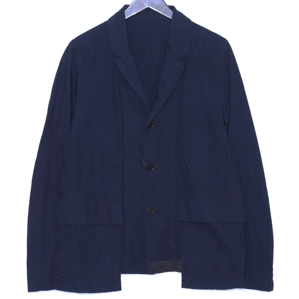 THE VIRIDI-ANNE 22SS Indigo Tailored Jacket Navy Size 1