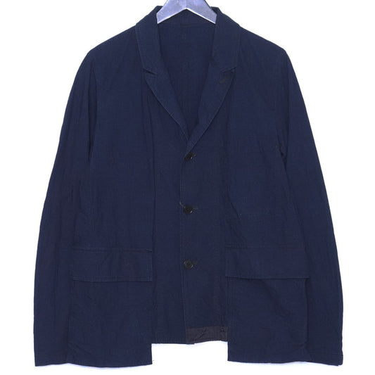 THE VIRIDI-ANNE 22SS Indigo Tailored Jacket Navy Size 1