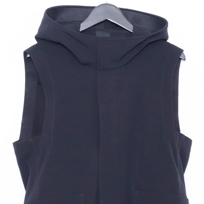 DEVOA SCHOELLER High Neck Hooded Vest Black Size 2