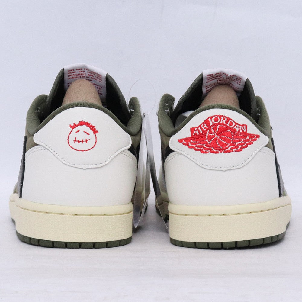 NIKE x TRAVIS SCOTT Air Jordan 1 Olive Sneakers Size 28.5cm
