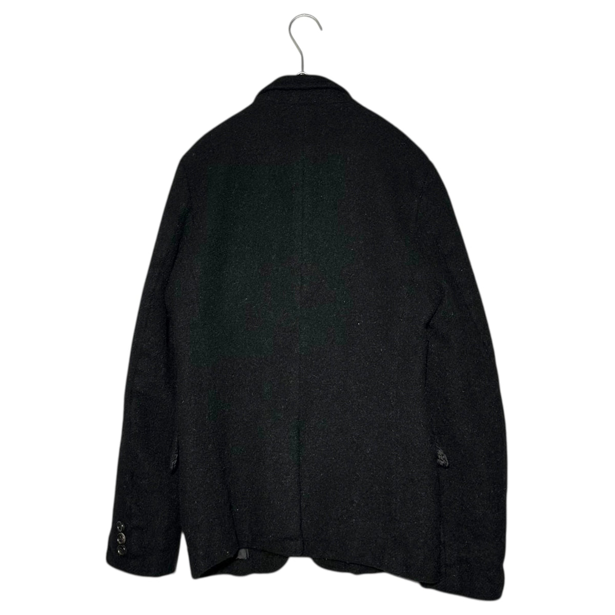 COMME des GARCONS HOMME 09AW Wool Jacket Black Size XS