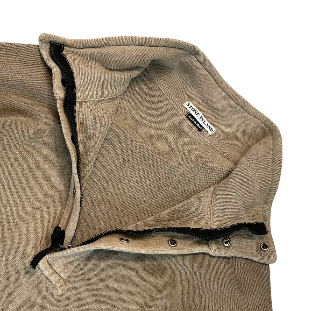 STONE ISLAND 98AW 90s Archive Half-Zip Pullover Size L