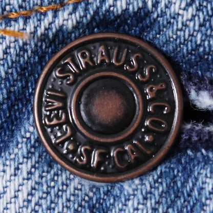 CHANGES REMAKE DENIM PANTS Loose Indigo Jeans Free Size