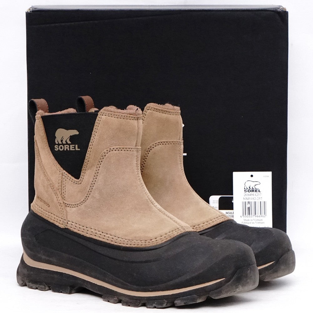 SOREL Buxton Pull On Boots Beige Size 27cm
