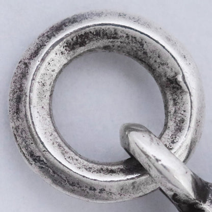 Chrome Hearts Old Tiny CH Cross Silver Charm Size F