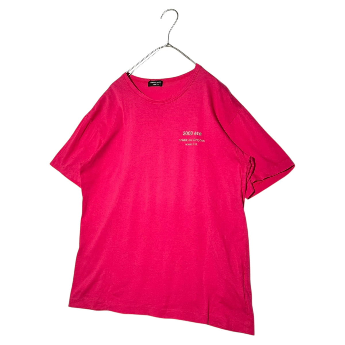 COMME des GARCONS HOMME PLUS 00SS T-Shirt Pink Size FREE