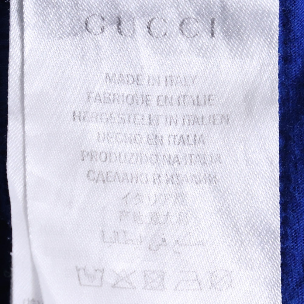 GUCCI Sidelined Technical Jersey Pants Blue Size M