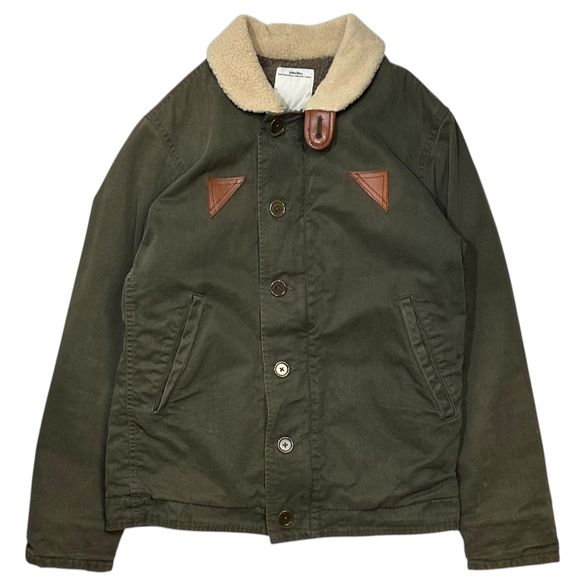 VISVIM 15SS WINDSTOPPER Military N-1 Deck Jacket Size M