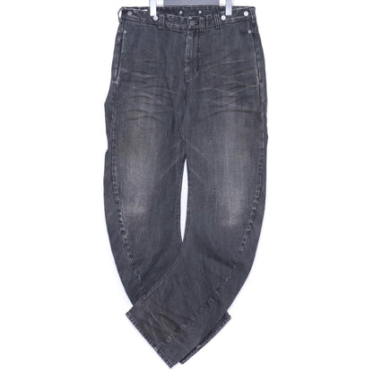 ISO 26SS Curve Denim Pants Charcoal Size 3