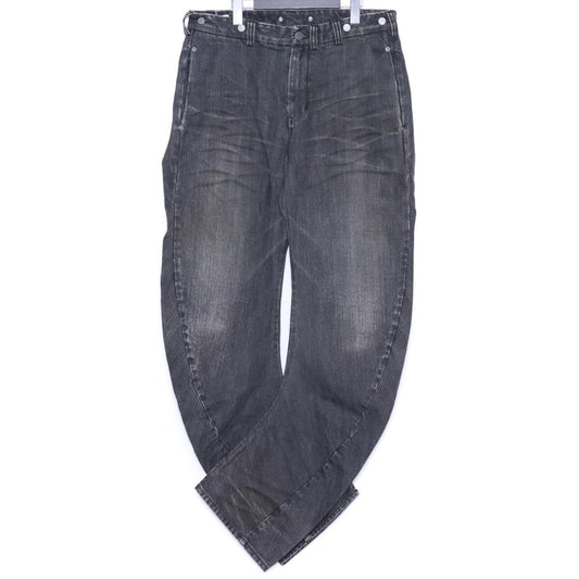 ISO 26SS Curve Denim Pants Charcoal Size 3