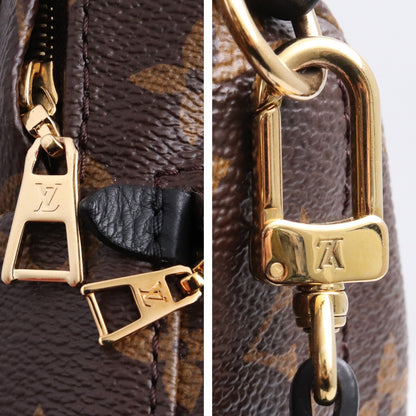 LOUIS VUITTON Monogram Palm Springs Backpack Brown Size MINI