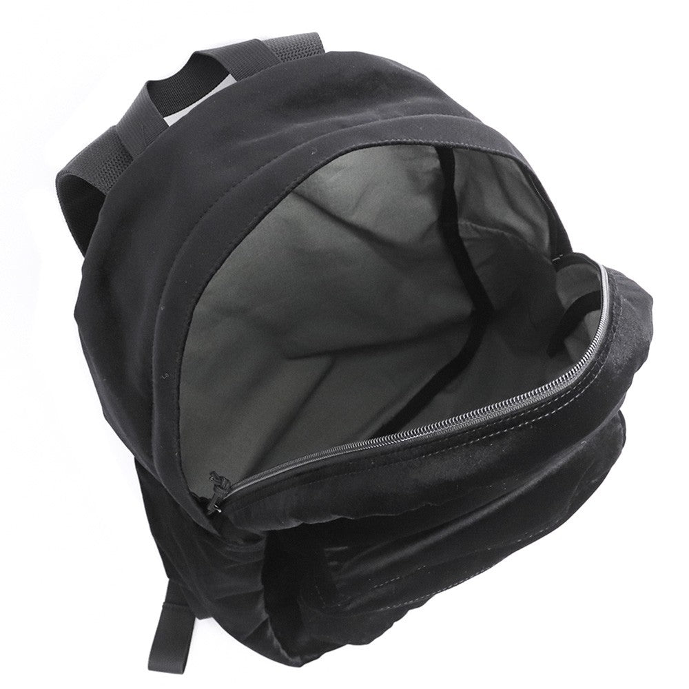 SUPREME 25AW Velvet Backpack Black Size F