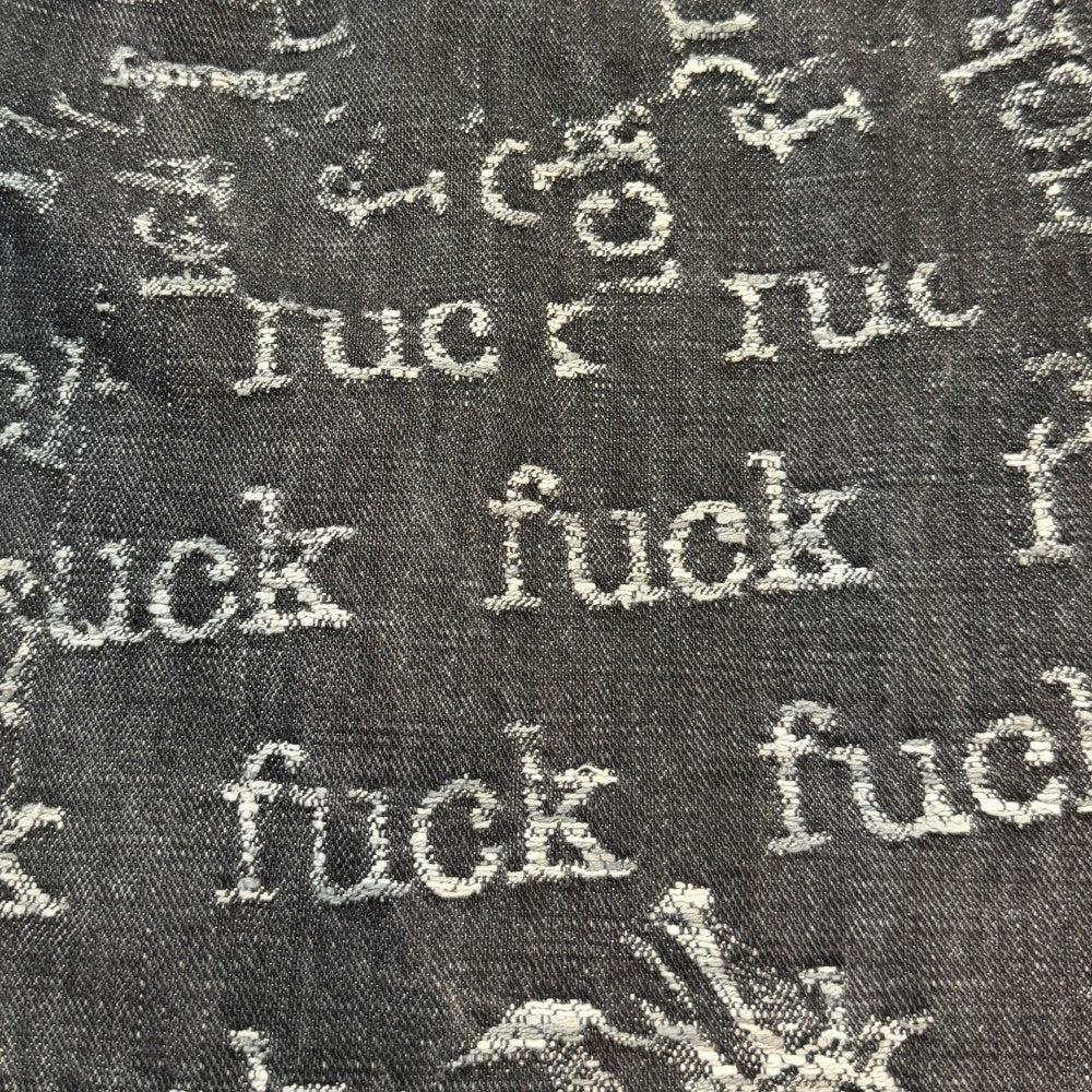 SUPREME 23SS Archive Denim Jacquard Jeans Black Size 32