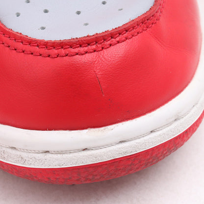 NIKE x OFF-WHITE 19AW Dunk Low LTHR Sneakers Red Size 26.5cm
