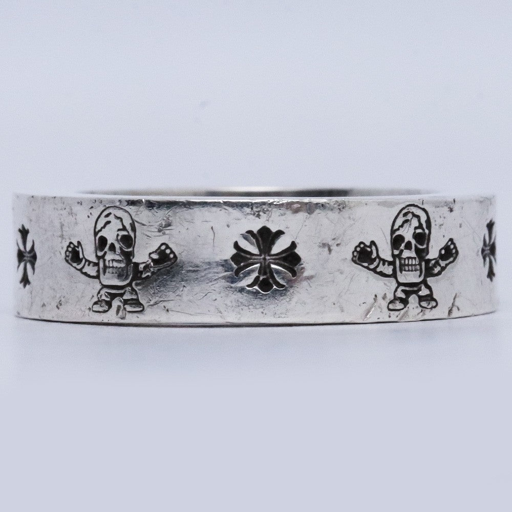 CHROME HEARTS 6mm Spacer Foti Ring Silver Size ONE SIZE